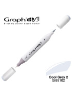 GRAPHIT Marker Brush & Extra Fine - Cool Grey 2 (9102)