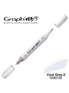 Layoutmarker GRAPHIT Sketch Brush & extra fine  9102 - Cool Grey 2