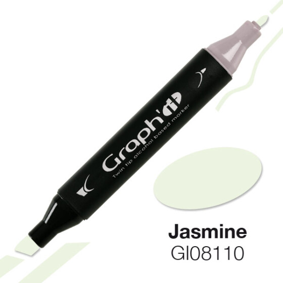 GRAPHIT Marker mit Rund- / Keilspitze Alkohol-basiert, Farbe: Jasmine (8110)