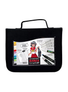 Manga GRAPH-IT Kit: 12 Markers - 3 Liners - 1 Shake Marker - 1 A4 pad -