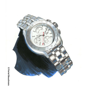 GRAPHIT Marker mit Rund- / Keilspitze Alkohol-basiert, 5er Set - Grey Tones
