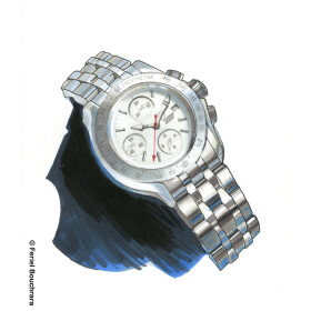 GRAPHIT Marker mit Rund- / Keilspitze Alkohol-basiert, 5er Set - Grey Tones