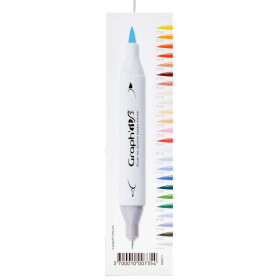 GRAPHIT Marker Brush & Extra Fine 24er Set - Comics