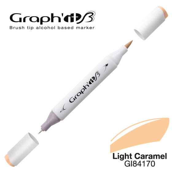 GRAPHIT Marker Brush & Extra Fine - Light Caramel (4170)