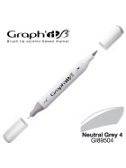 GRAPHIT Marker Brush & Extra Fine - Neutral Grey 4 (9504)