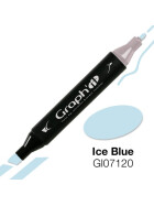 GRAPHIT Marker mit Rund- / Keilspitze Alkohol-basiert, Farbe: Ice blue (7120)