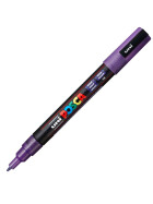 Marker POSCA PC-3M fein Rundspitze 0,9-1,3 mm - Glitter violett