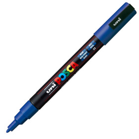 Marker POSCA PC-3M fein Rundspitze 0,9-1,3 mm - dunkelblau