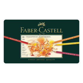 Künstlerfarbstift Polychromos - 60er Metalletui