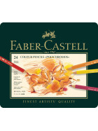 Künstlerfarbstift Polychromos - 24er Metalletui