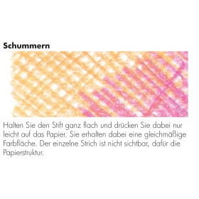 Künstlerfarbstift Polychromos - 12er Metalletui