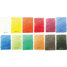 Künstlerfarbstift Polychromos - 12er Metalletui