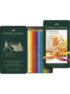 Künstlerfarbstift Polychromos - 12er Metalletui