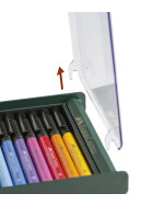 Tuschestift PITT Artist Pen Brush 12er Etui -Basisfarben