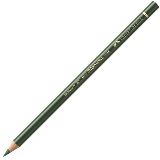 Künstlerfarbstift Polychromos - Farbe 174 Chromoxydgrün stumpf