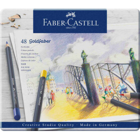 Farbstift Goldfaber - 48er Metalletui