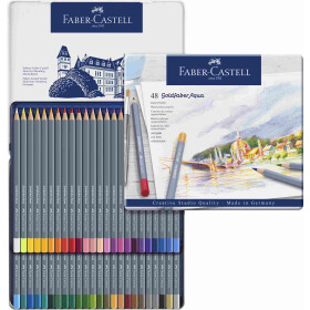 Aquarellstift Goldfaber Aqua - 48er Metalletui