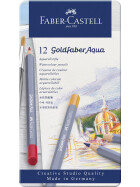 Buntstift Goldfaber Aqua 12-Metalletui