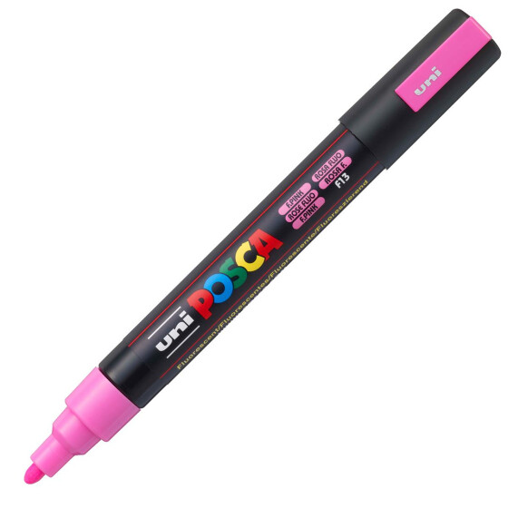 Marker POSCA PC-5M mittelfein Rundspitze 1,8-2,5 mm - neon-rosa