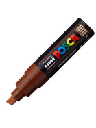 Marker POSCA PC-8K breit Keilspitze 8 mm - 35 Farben braun