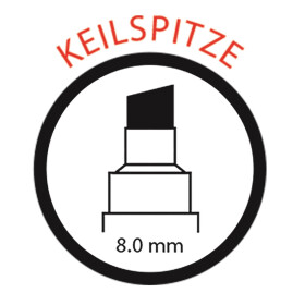 Marker POSCA PC-8K breit Keilspitze 8 mm - 35 Farben beige