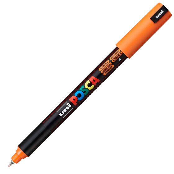 Marker POSCA PC-1MR extra-feine kalibrierte Spitze 0,7 mm - dunkel- orange