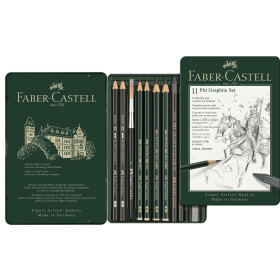 Pitt Graphite Set klein - 11er Metalletui