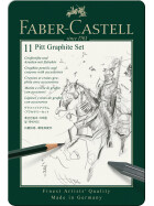 PITT Graphite klein Set - 11er Metalletui