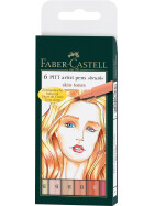 Tuschestift PITT® Artist Pen Brush light skin - 6er Set