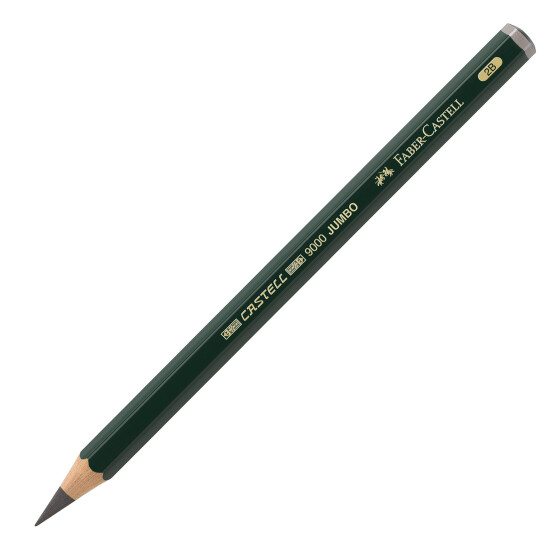 Bleistift Castell 9000 Jumbo 2B