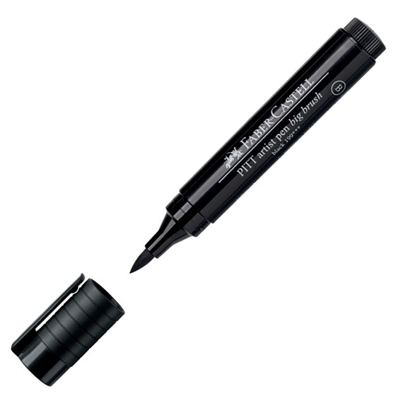 Tuschestift Pitt® ARTIST PEN, Big Brush, schwarz - Farbe 199