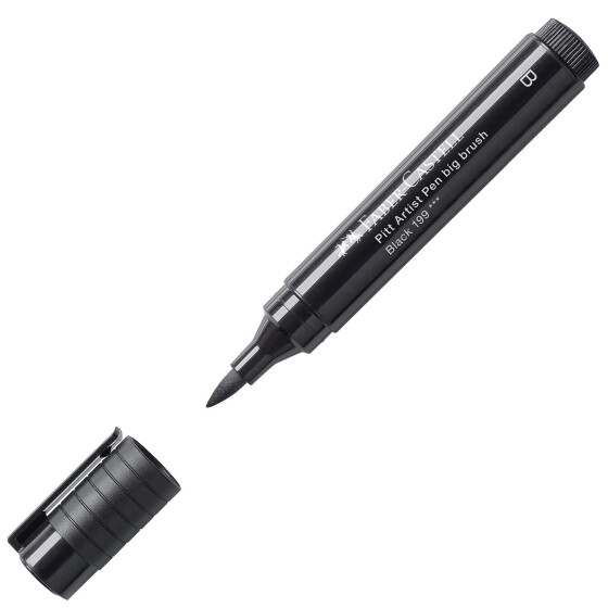 Tuschestift Pitt® ARTIST PEN, Big Brush, schwarz - Farbe 199