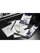 Tuschestift PITT® Artist Pen Manga 4er Etui schwarz XS / F /S / B - Farbe 199