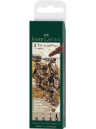 Tuschestift PITT® Artist Pen 4er Set Farbe 175 - sepia dunkel