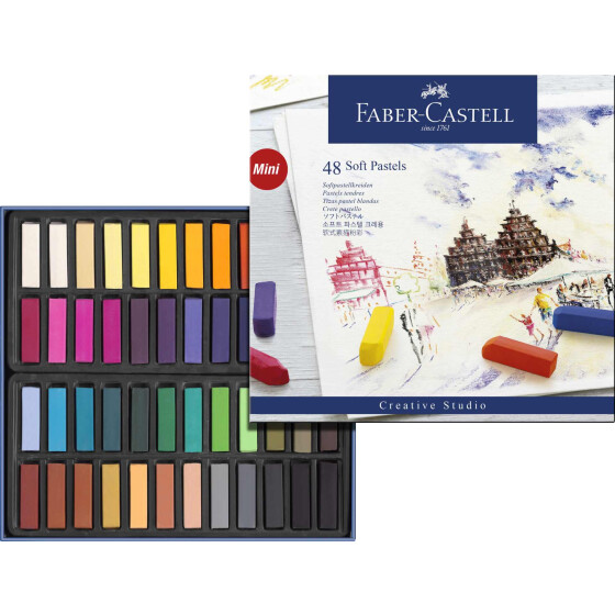Softpastellkreiden Mini 48er Kartonetui