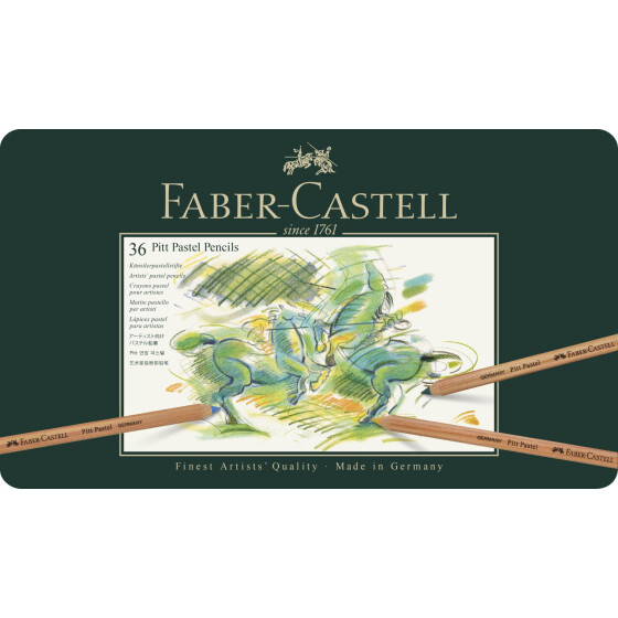 Künstlerfarbstift PITT PASTELL - 36er Metalletui