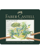 Künstlerfarbstift PITT PASTELL - 24er Metalletui