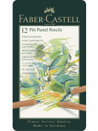 Künstlerfarbstift PITT PASTELL - 12er Metalletui