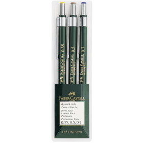 Druckbleistift Minen TK FINE 0,35, 0,5, 0,7mm - HB, 3er-Etui