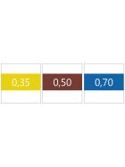 Druckbleistift Minen TK FINE 0,35, 0,5, 0,7mm - HB, 3er-Etui