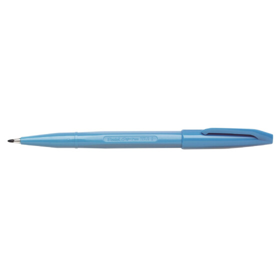 PENTEL Fasermaler Sign Pen 0,8mm hell-blau