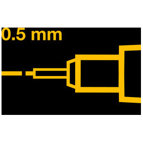 e-1800 profipen 0.5 schwarz