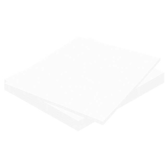 Schaumstoffplatte 10 mm - 70x100cm weiß - 5er Pack