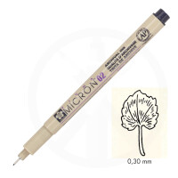 Pigmentliner Pigma Micron 02 / 0,30 mm -  schwarz