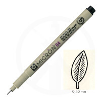 Pigmentliner Pigma Micron 04 / 0,40 mm -  schwarz