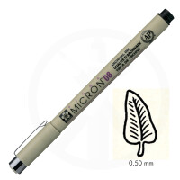 Pigmentliner Pigma Micron 08 / 0,50 mm -  schwarz