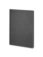 Skizzenbuch A4 quer Ganzefalin - 112 Seiten, 100g/qm schwarz