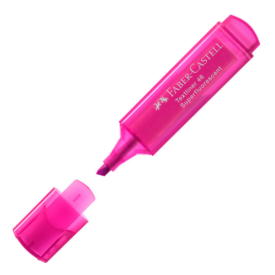 Textmarker TL 46 Superfluor, nachfüllbar - pink
