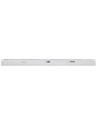 Lineal schmal 50 cm glasklar