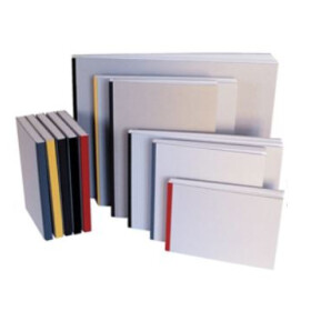 Projektskizzenbuch 43 x 32 cm quer 120g/qm, 128 Seiten - schwarz